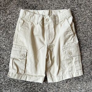 Boys Polo Ralph Lauren Cargo Khaki Shorts Adjustable Waist Size 5